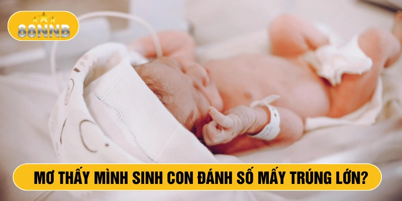 Mơ thấy mình sinh con đánh số mấy trúng lớn?