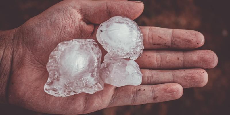 Mưa đá tan chảy mang lại sự bình yên